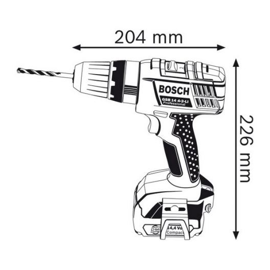 Bosch博世充電式震動電鑽 GSB 14,4-2-LI Professional