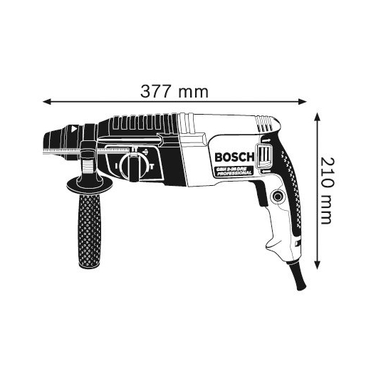 Bosch博世四溝鎚鑽 GBH 2-26 DRE Professional